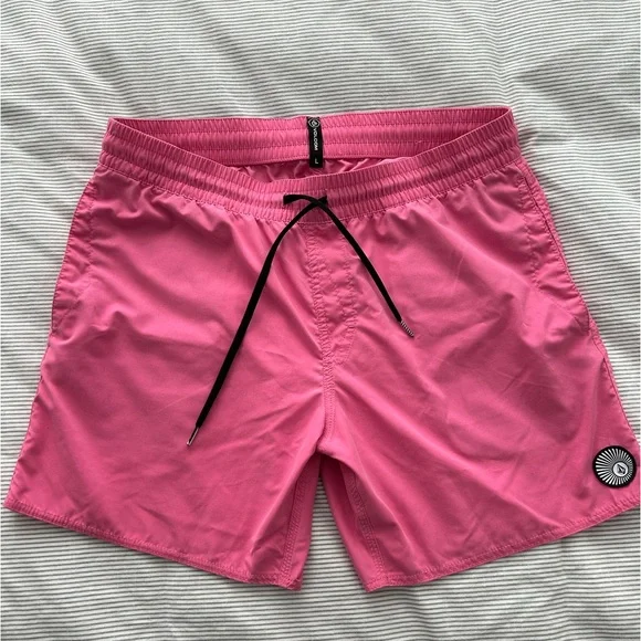 Retro Volcom Swim Trunks Size L - Picture 1 of 2